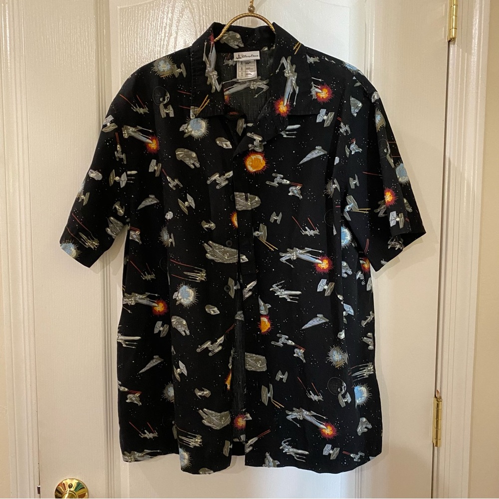 Star Wars Disney Button Down - image 1